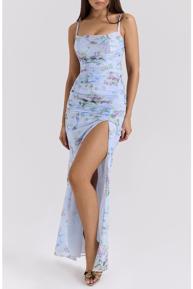 Lini Corset Chiffon Gown