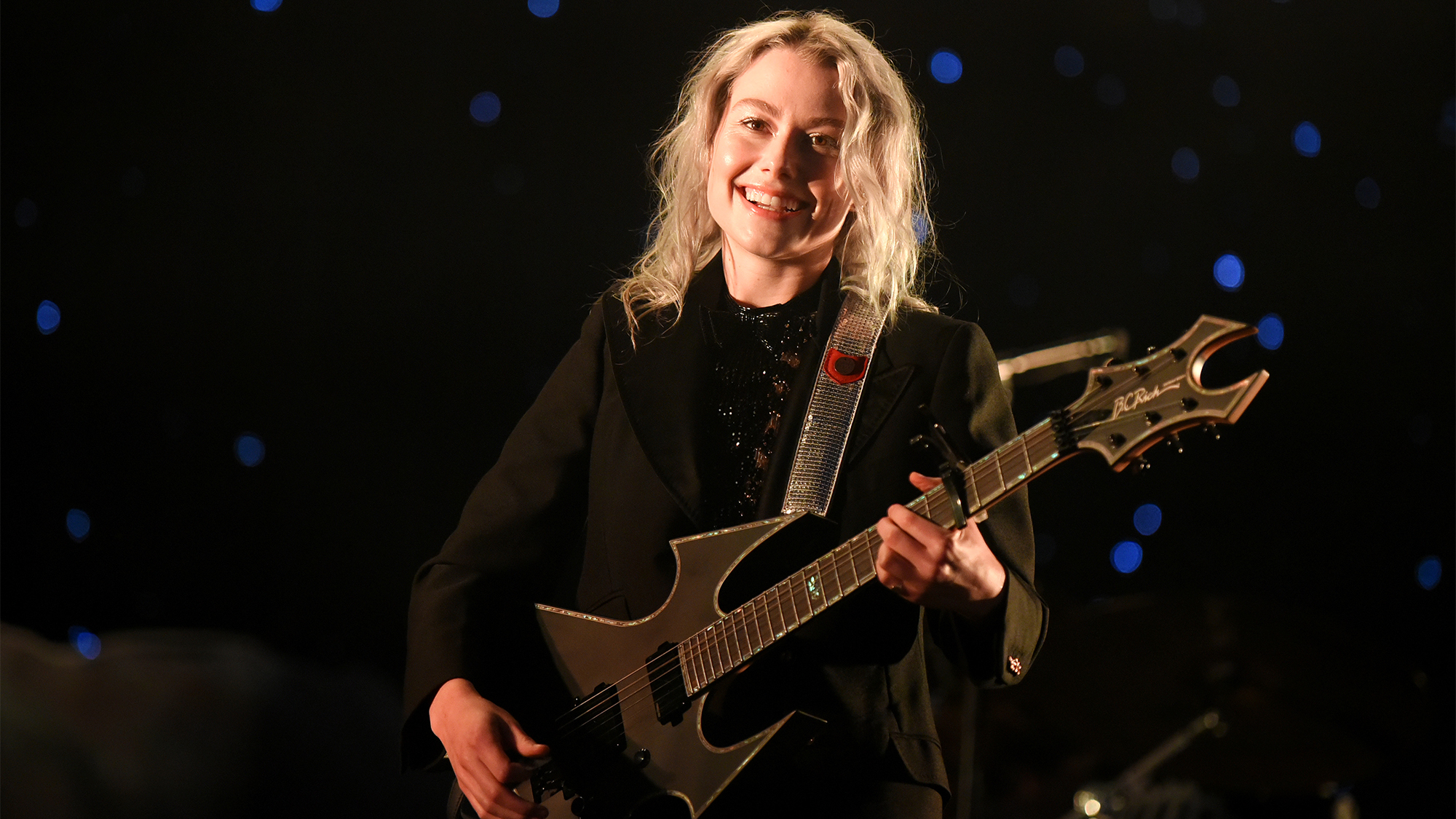Phoebe Bridgers performs on the John Peel stage during day three of Glastonbury Festival at Worthy Farm, Pilton on June 24, 2022 in Glastonbury, England. 