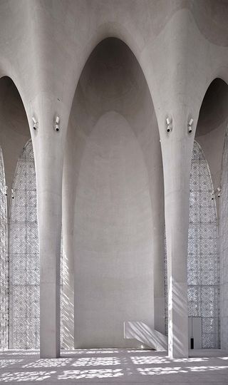 Imam Al-Tayeb Mosque - Interior shot