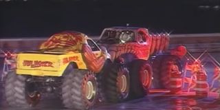The Sumo Monster Truck Match