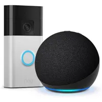 Echo Dot (5th Gen) + Ring Battery Video Doorbell (2024 release)