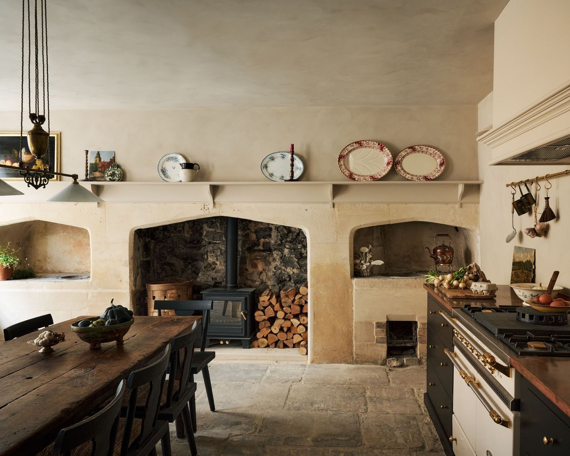 A farmhouse kitchen