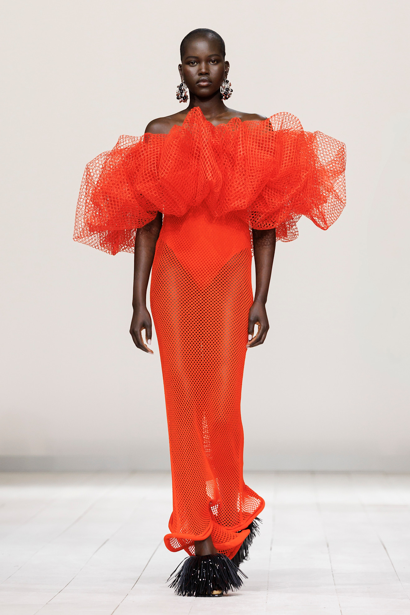 Givenchy poppy coloured dress