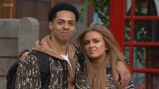 EastEnders - Keegan Baker and Tiffany Butcher say goodbye to the Square
