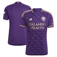 Adidas Orlando City SC  2023 The Wall Kit Authentic Jersey - Purple