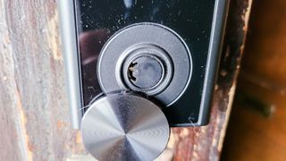 Eufy Security Smart Lock with traditional key lock
