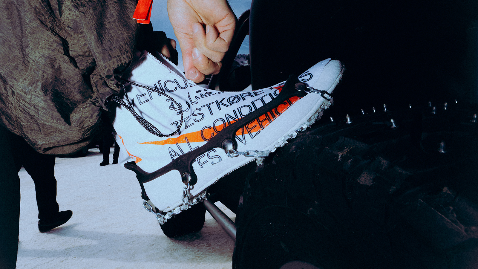 Nike All Conditions Gear FAT Ice Race Capsule, Prototype &ldquo;Spike&rdquo; Sneaker Debut in Montana