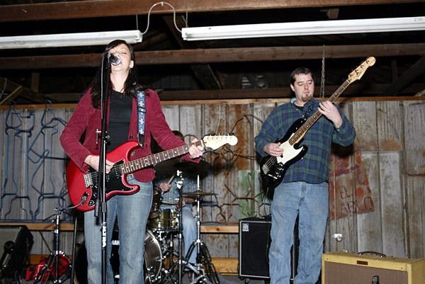 A bit of live music never hurt anybody - not even bike riders