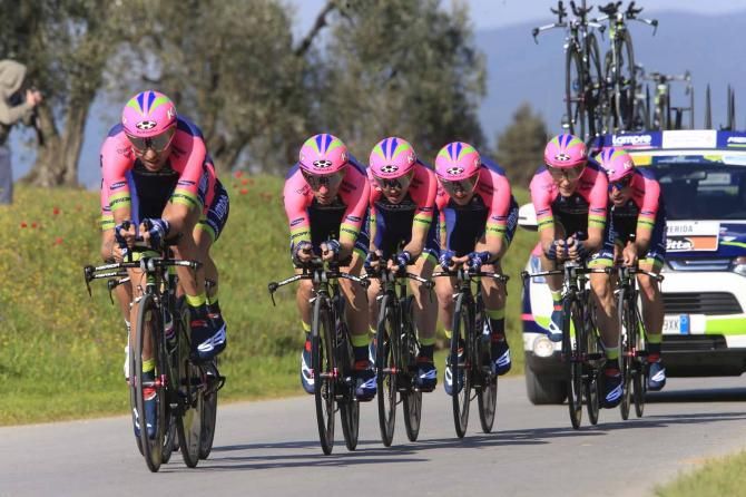 Lampre-Merida and Chris Horner were unable to make an impact in the team time trial.