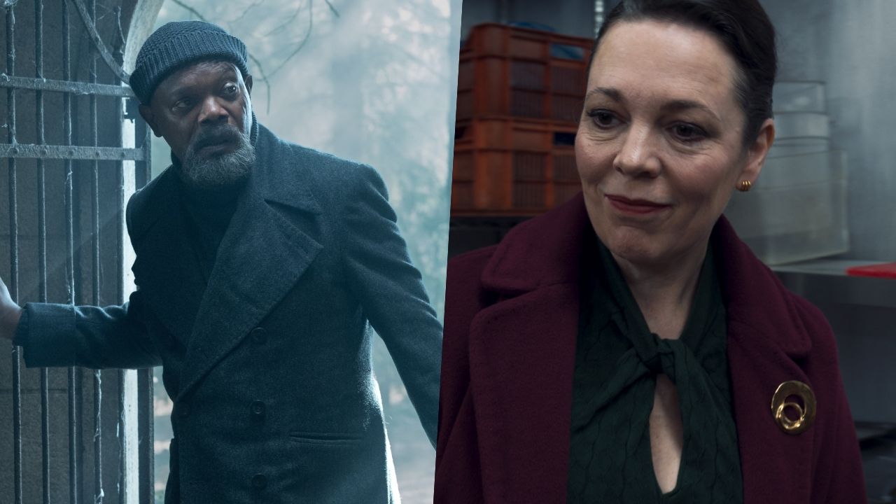 Samuel L. Jackson and Olivia Coleman in Secret Invasion