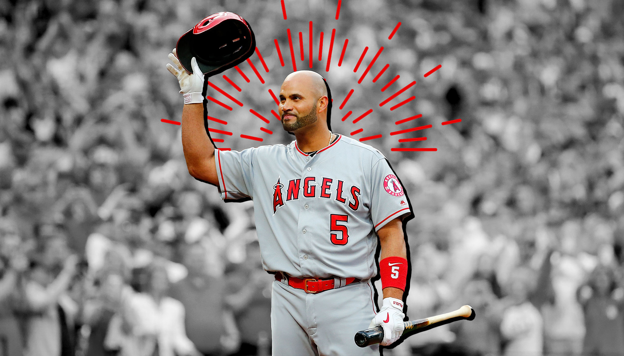 Albert Pujols Celebrated With Adrian Beltre After Historic Homer - Sports  Illustrated