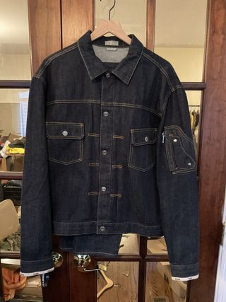 Jaket Denim Selvedge MKII dengan Kantong Pelana