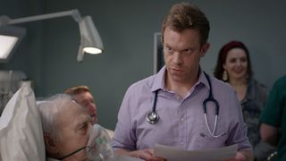 Doctor Dylan Keogh is sorely tested when Ken (guest star Roy Hudd) is admitted to the ED