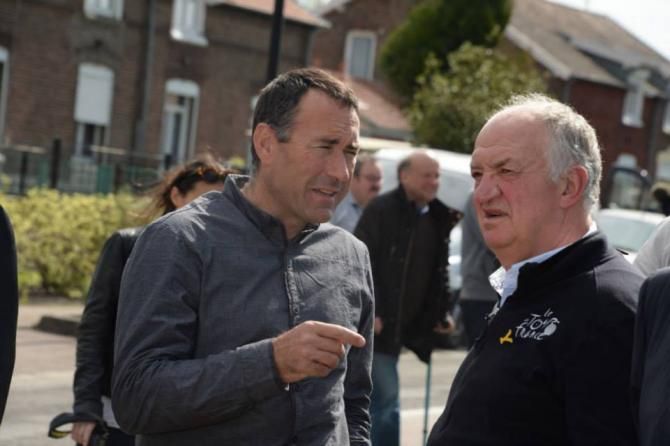 Thierry Gouvenou with Jean-Francois Pecheux