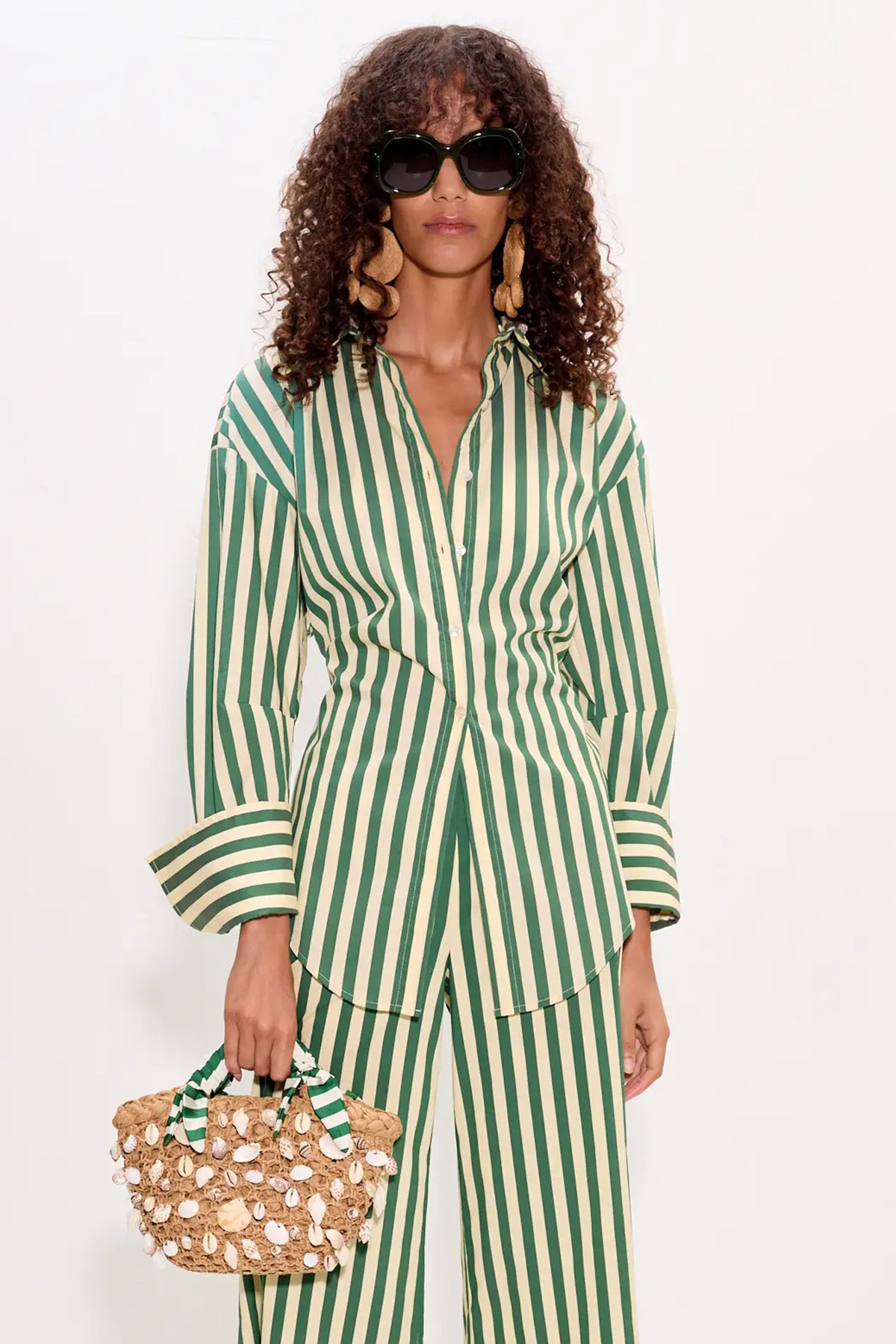 Loch Poplin Button Up