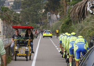 Tinkoff-Saxo out on course