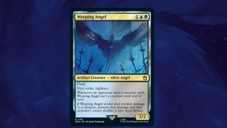 The Weeping Angel card