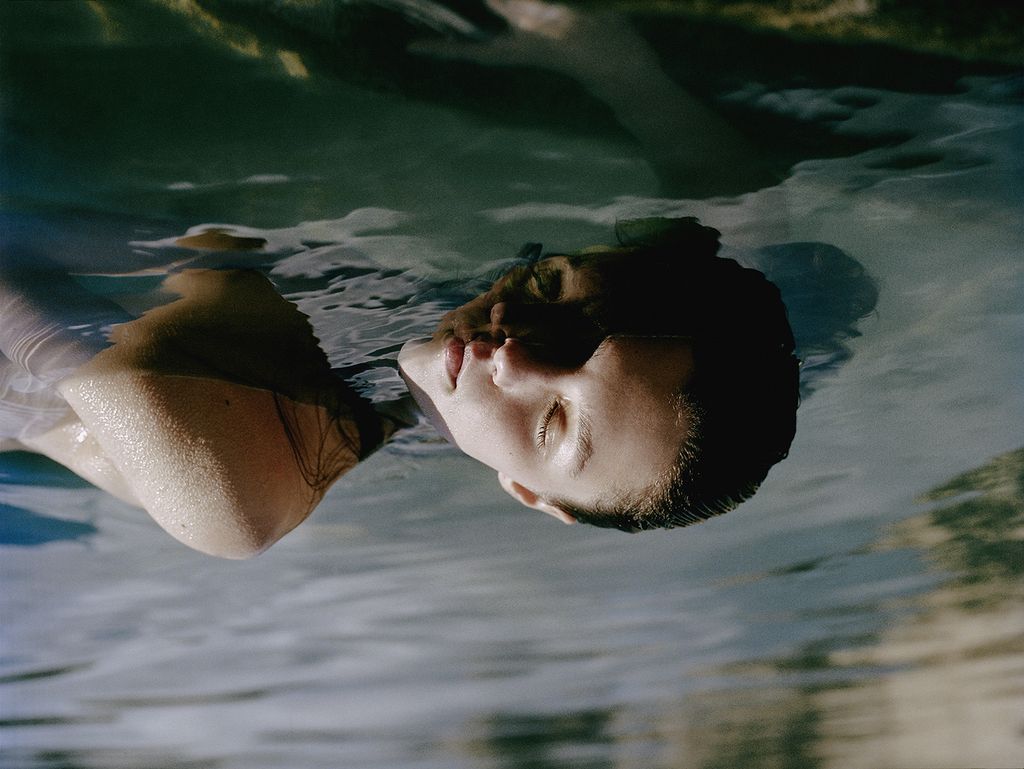 Girl in water