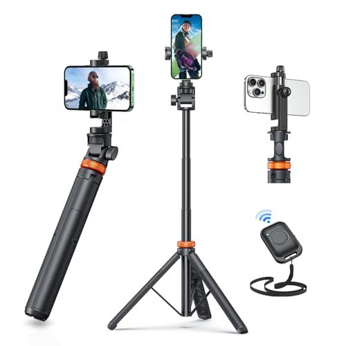 Phone Tripod & Selfie Stick With Remote