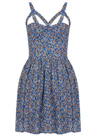 Topshop floral print dress, £38