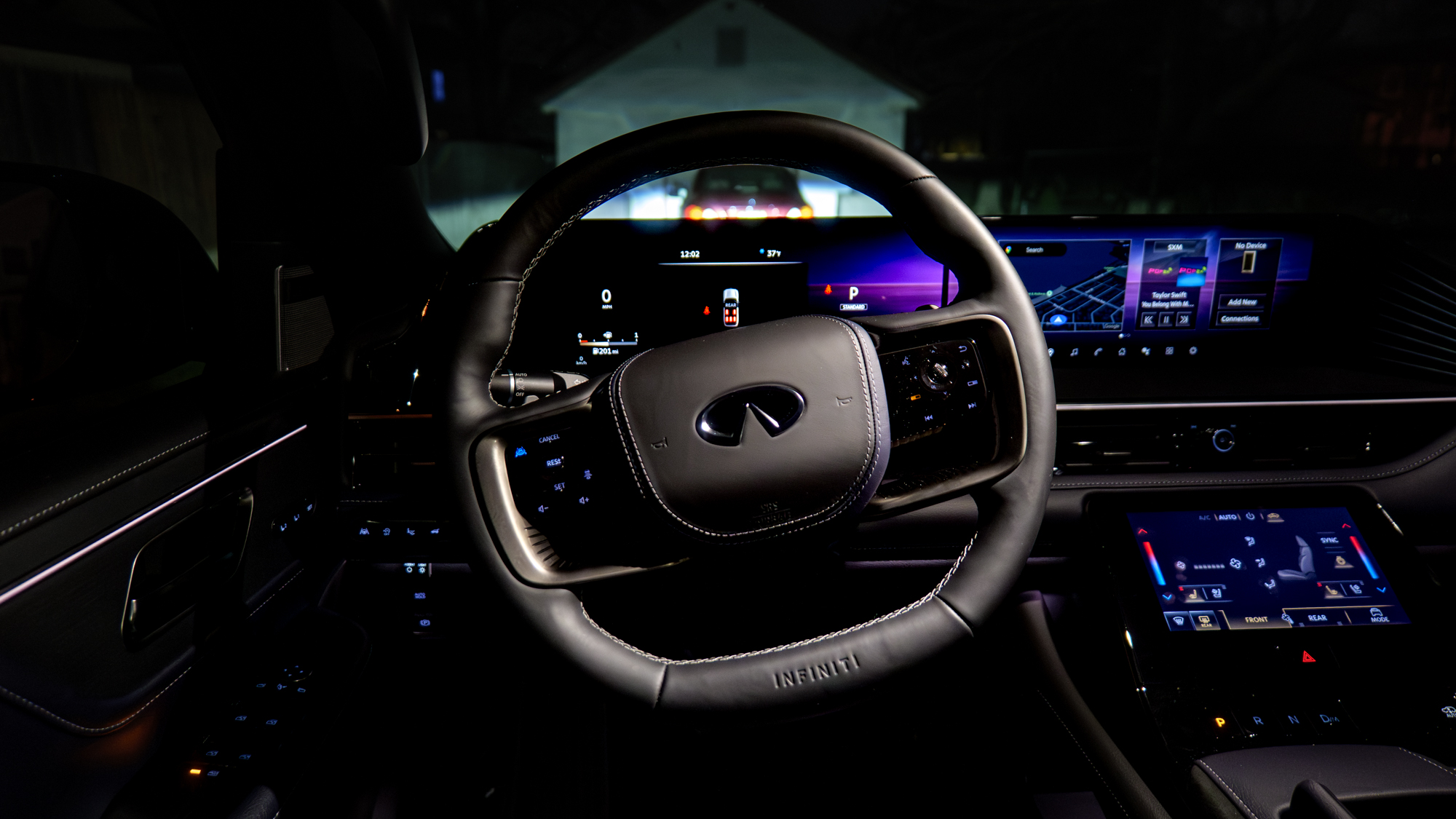 2026 Infiniti QX80 test drive.