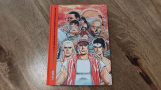 Photos of a retro game art book