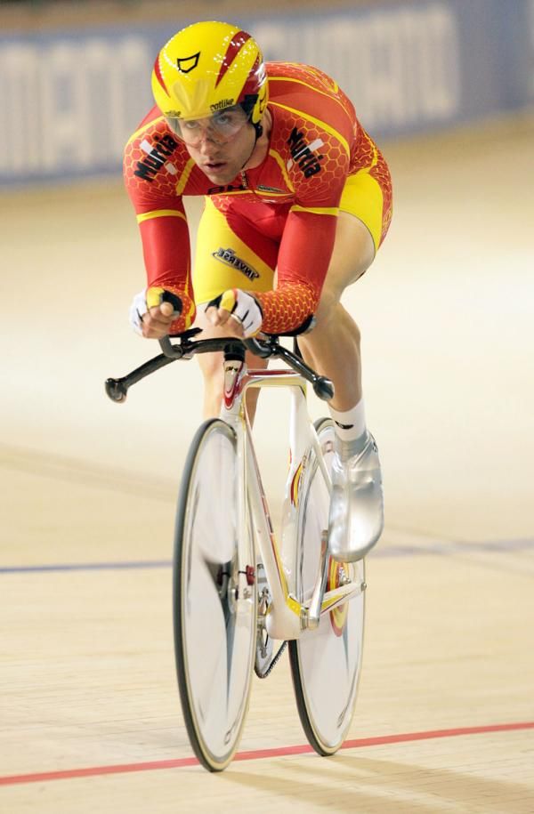 David Muntaner Juaneda (Spain) finished second in the individual pursuit section of the men's omnium