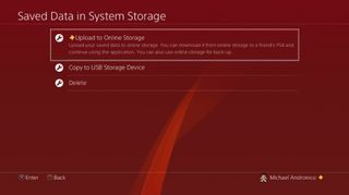 how to transfer data from PS4 to PS5 — upload or copy
