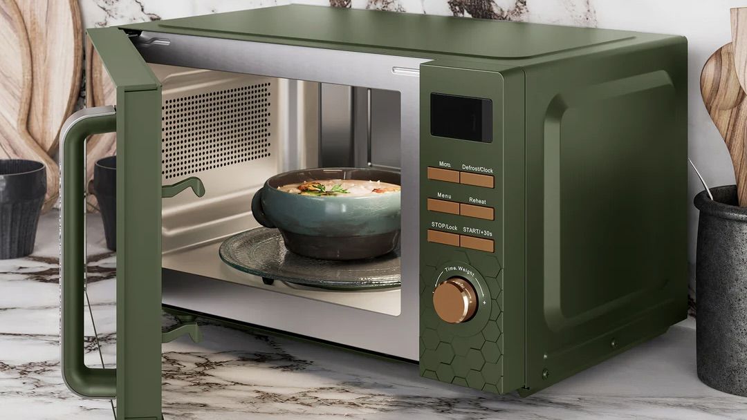 This new Morphy Richards microwave has a premium look with an affordable price tag