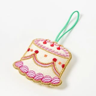 Oliver Bonas Cake Ornament 