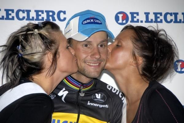Boonen's stage win was his first since the Eneco Tour in August.