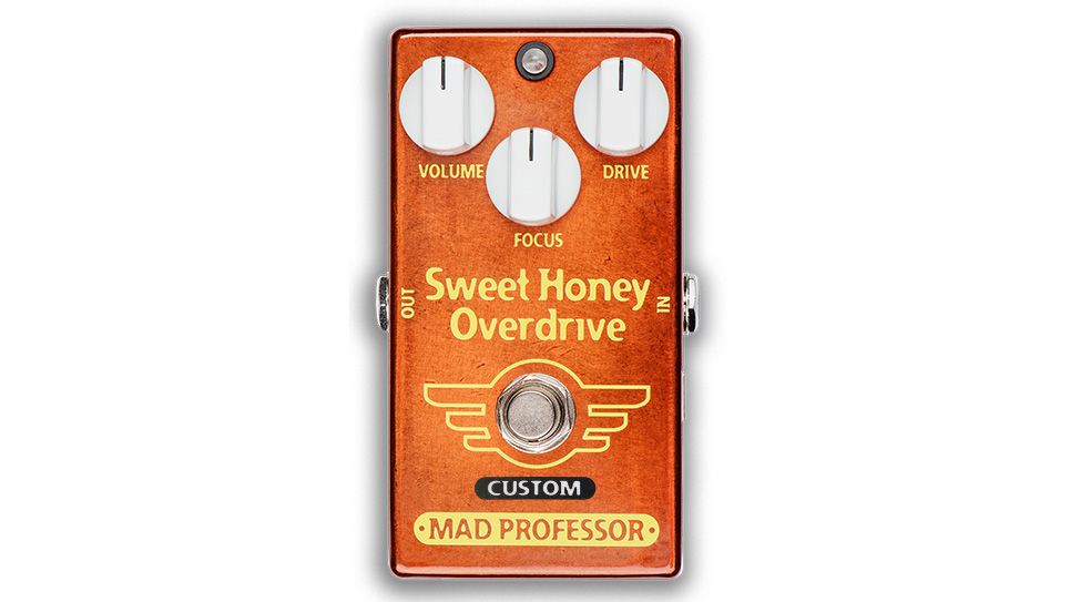 Mad Professor's Sweet Honey Overdrive with Fat Bee mod boasts