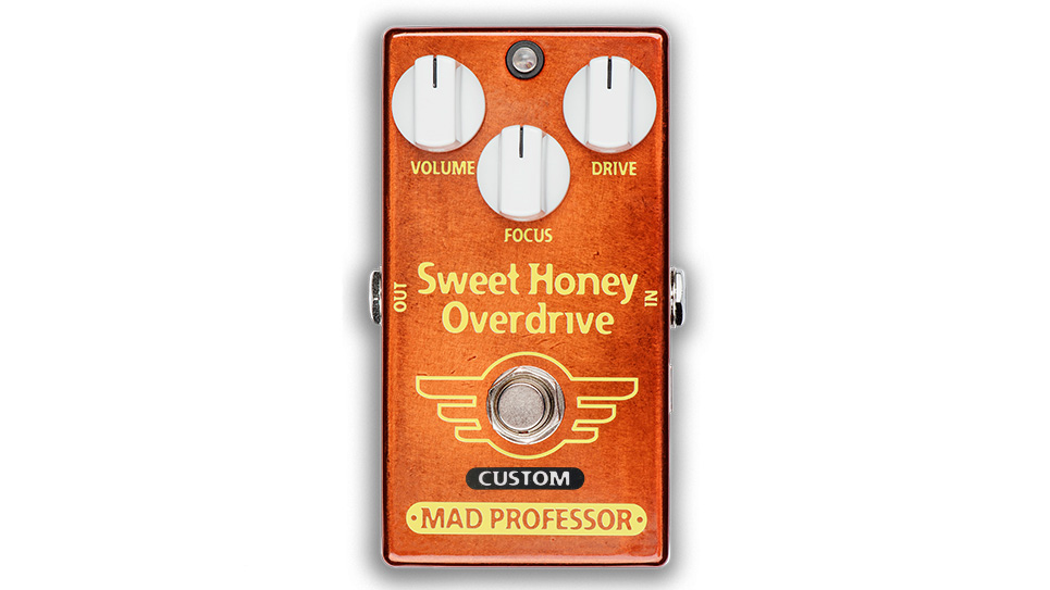 Mad Professor's Sweet Honey Overdrive with Fat Bee mod