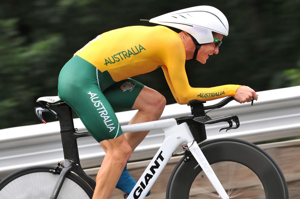 Michael Rogers also represented Australia at the 2008 Olympics in the TT