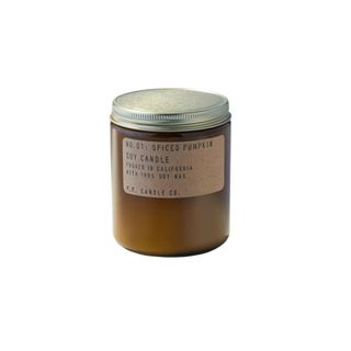 P.F. Candle Co. Spruce in an amber bottle