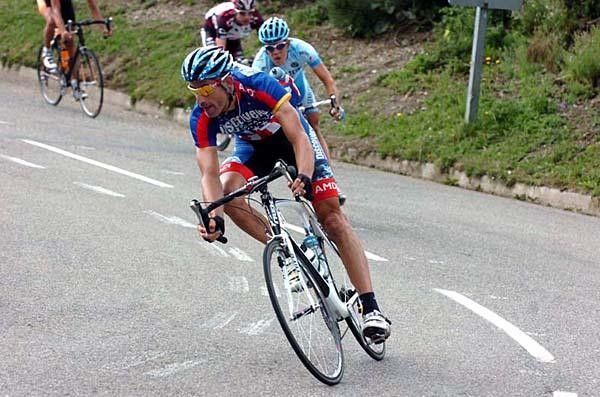The American champion rode for three domestiques today.