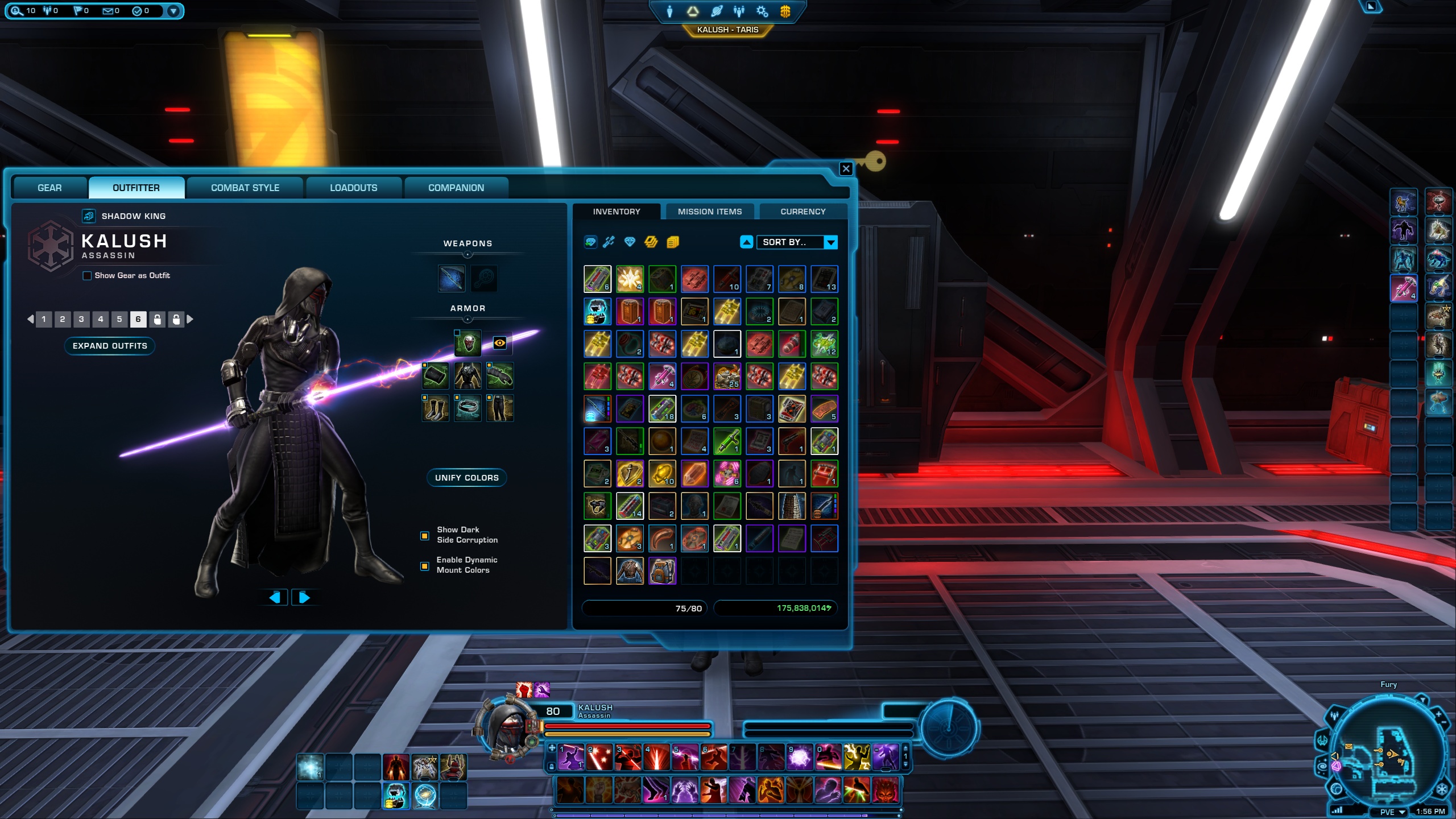 SWTOR weapon outfitting update