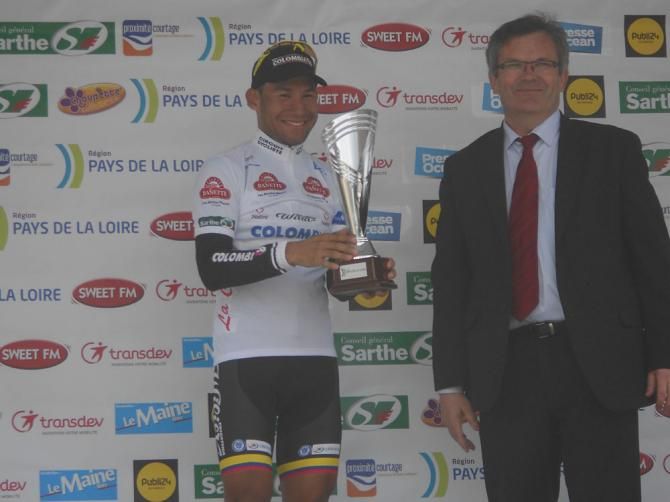 Nacer Bouhanni (FDJ), winner of stage 1 in Sarthe