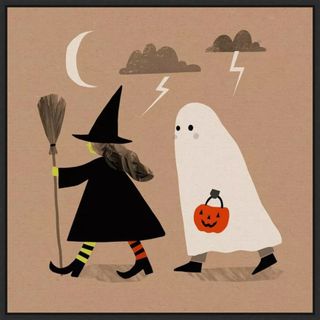Halloween Witch Ghost Graphic III