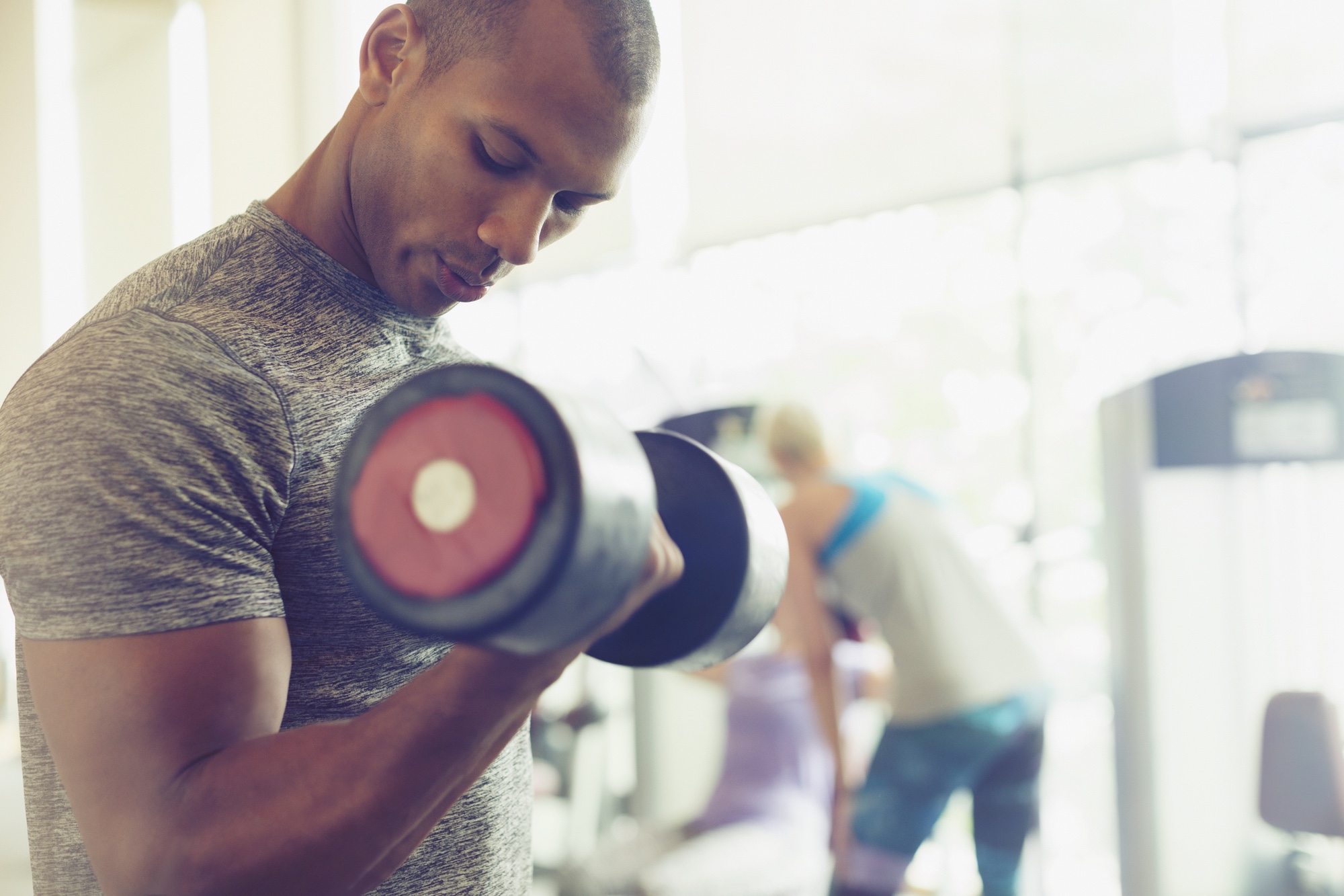 Bicep curls are a weightlifter's go-to — for good reason.