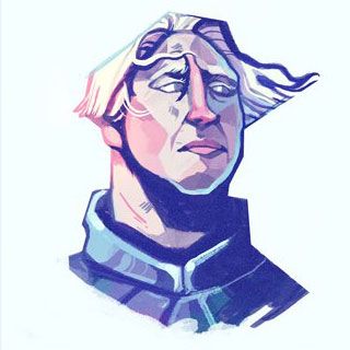 The towering Brienne of Tarth