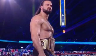 Drew McIntyre with the WWE championship