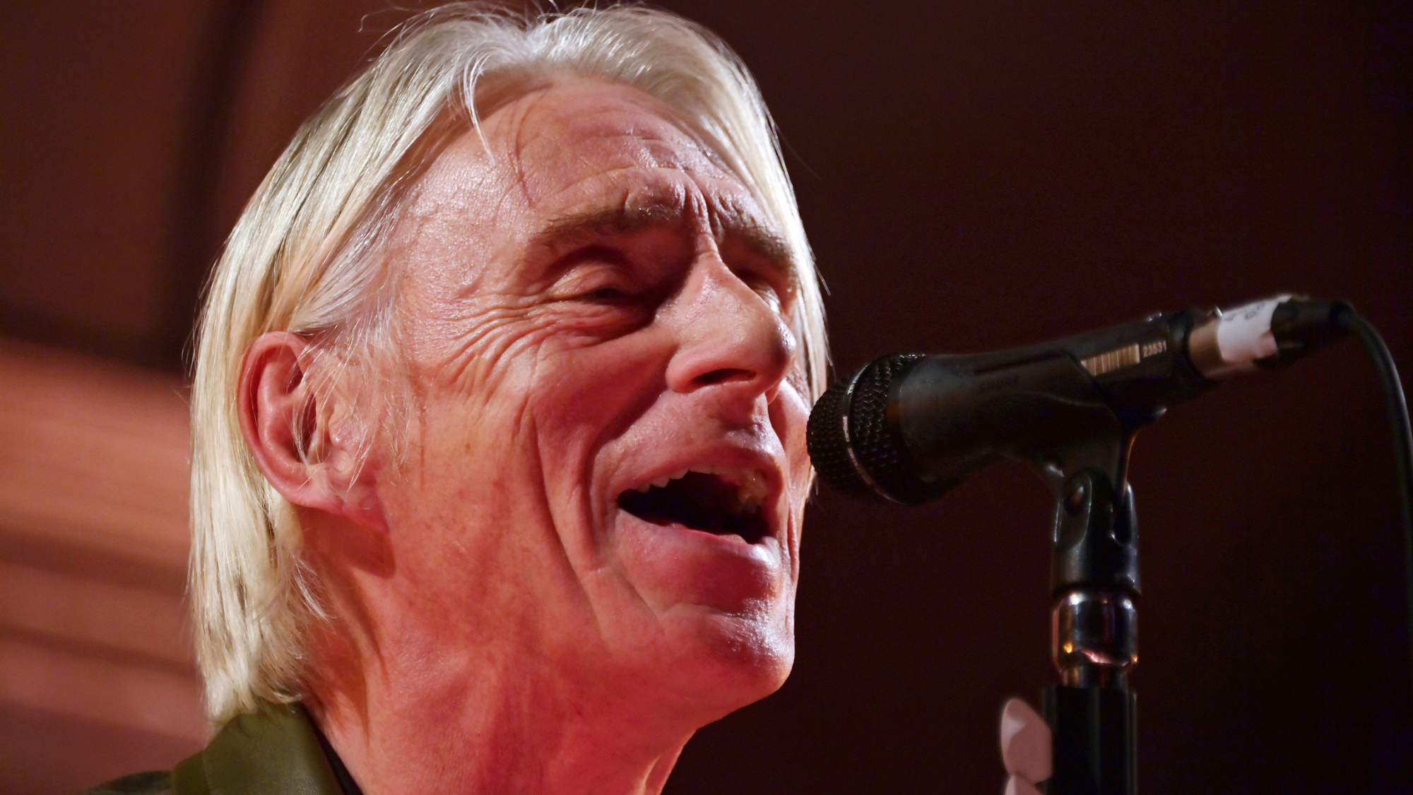 Paul Weller performs at the Herm&egrave;s AW26 Men's Show after party at 24 Place de la Bourse on January 24, 2026