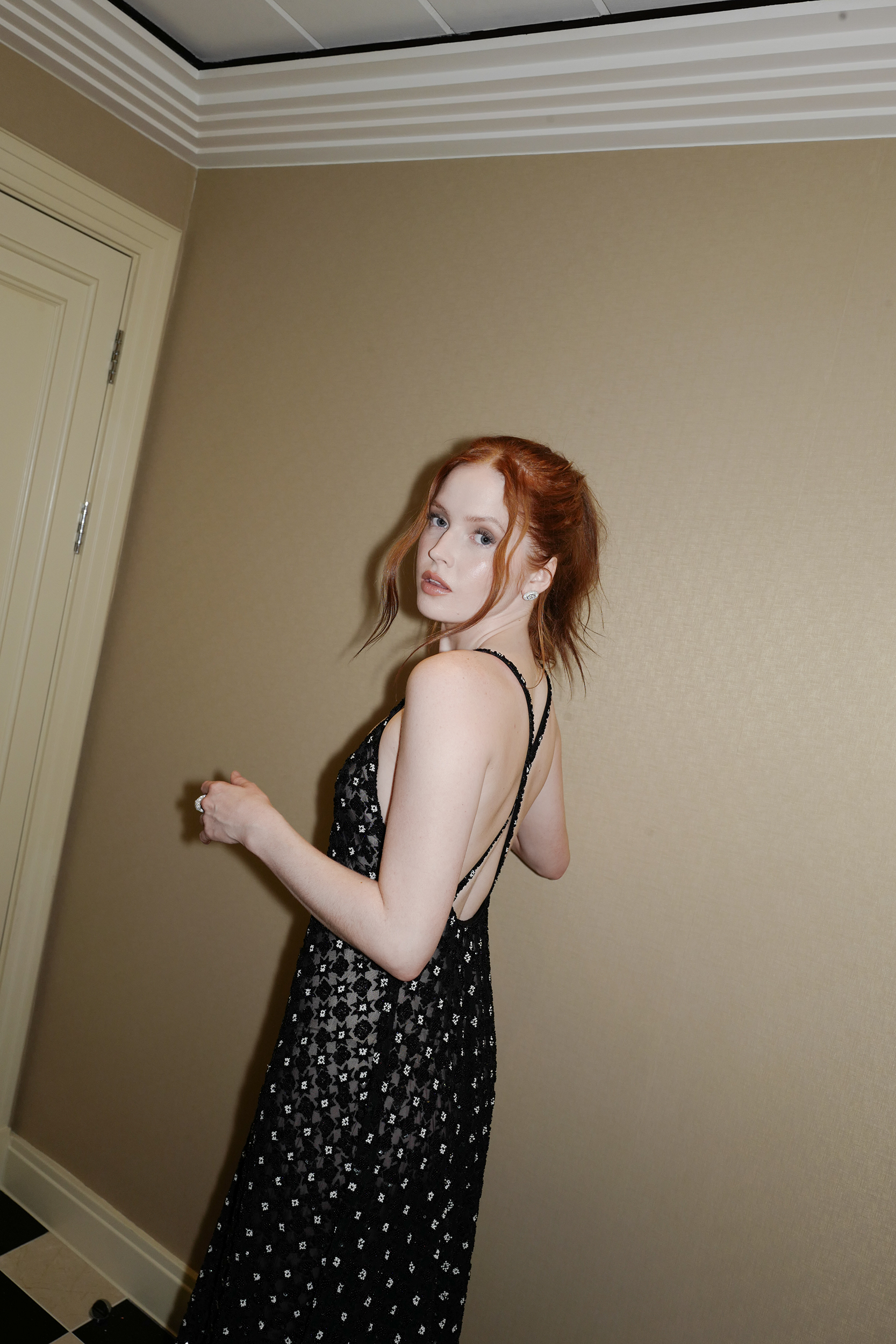 BAFTA Armani Beauty Ellie Bamber