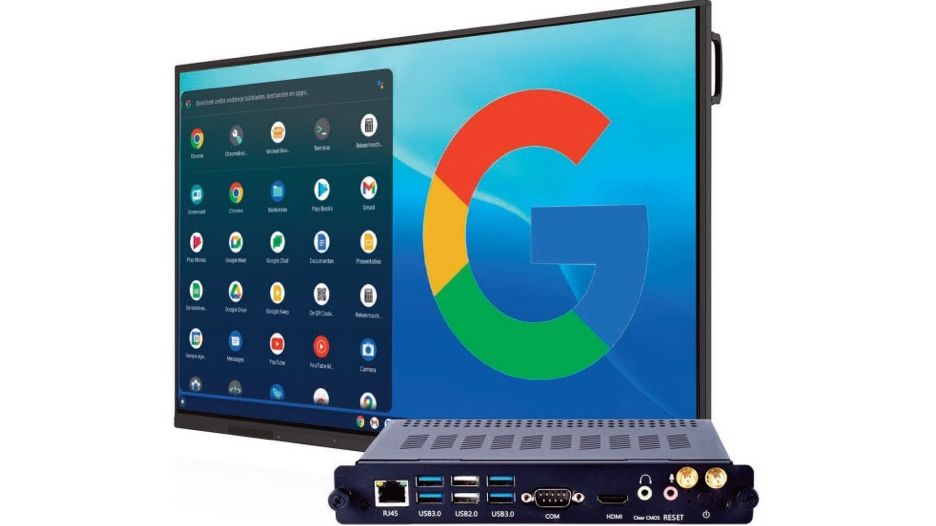 A new Google Chromecast PC compatible with the LG CreateBoard.