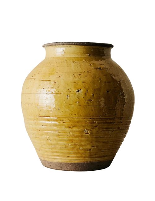 Round Decorative Ceramic Vase