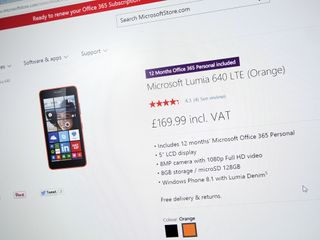 Lumia 640 price