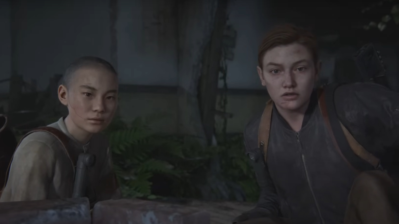 Lev and Abby in The Last of Us Part II