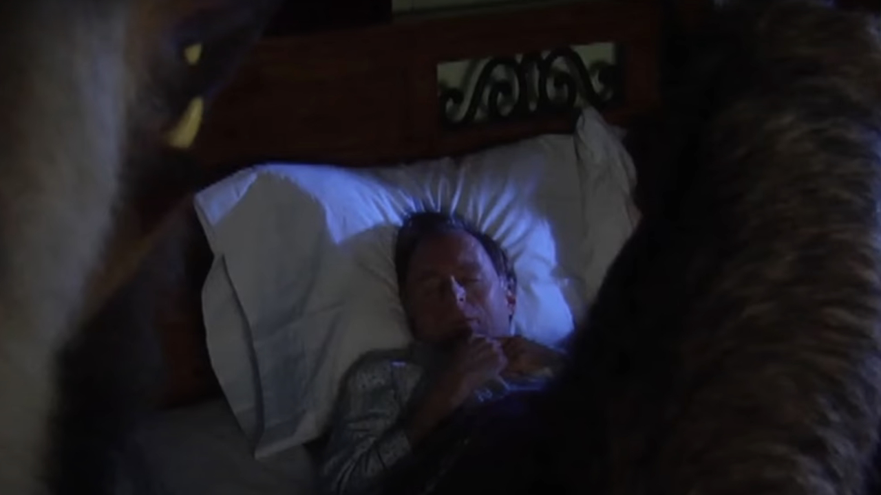 Man sleeping in bed on Tim And Eric Awesome Show, Great Job!