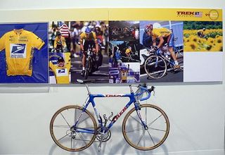 Lance Armstrong piloted a Trek OCLV carbon frame for each of his seven Tour de France victories.